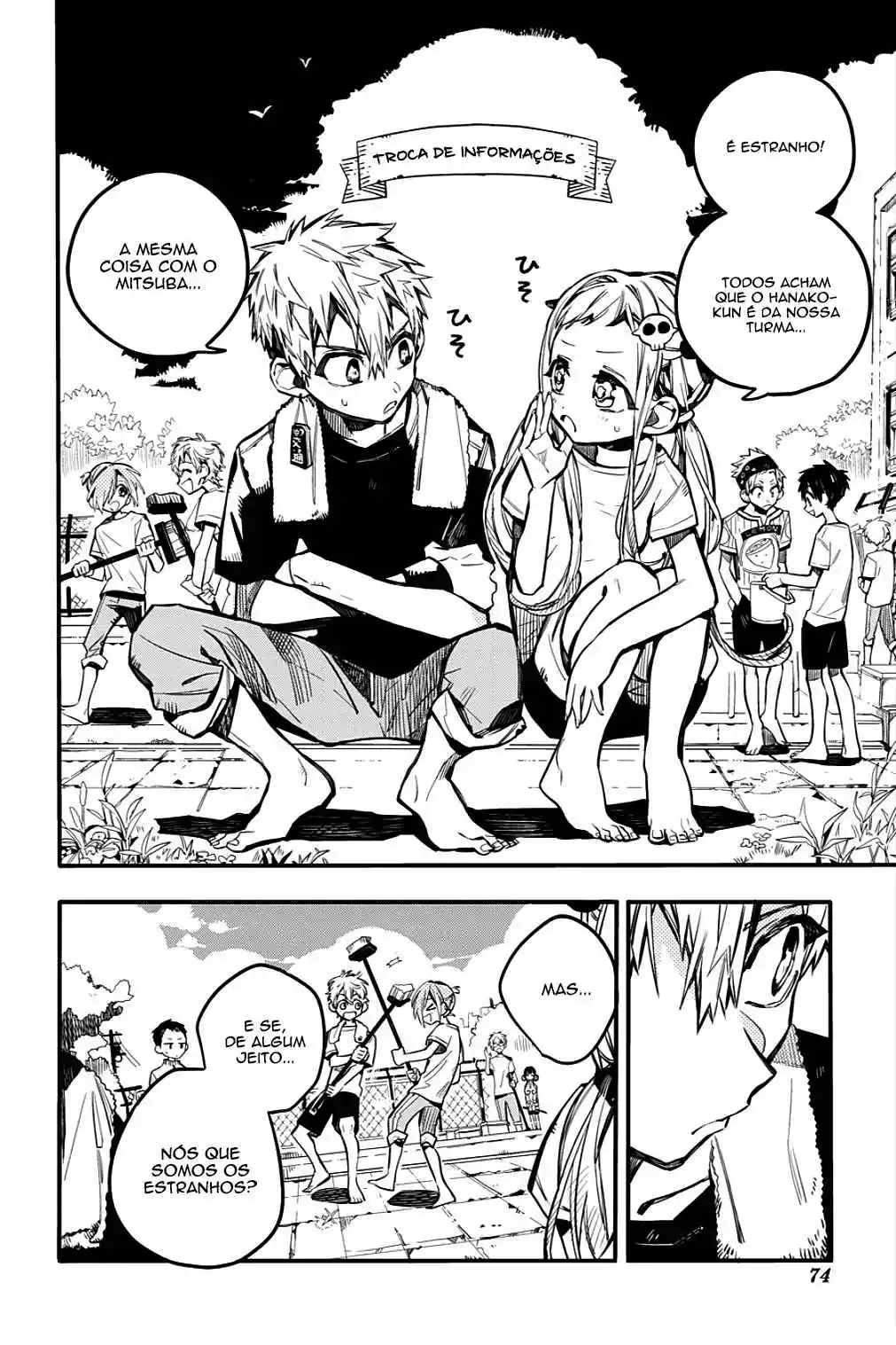 Read Toilet-bound Hanako-kun pt_BR Manga Online