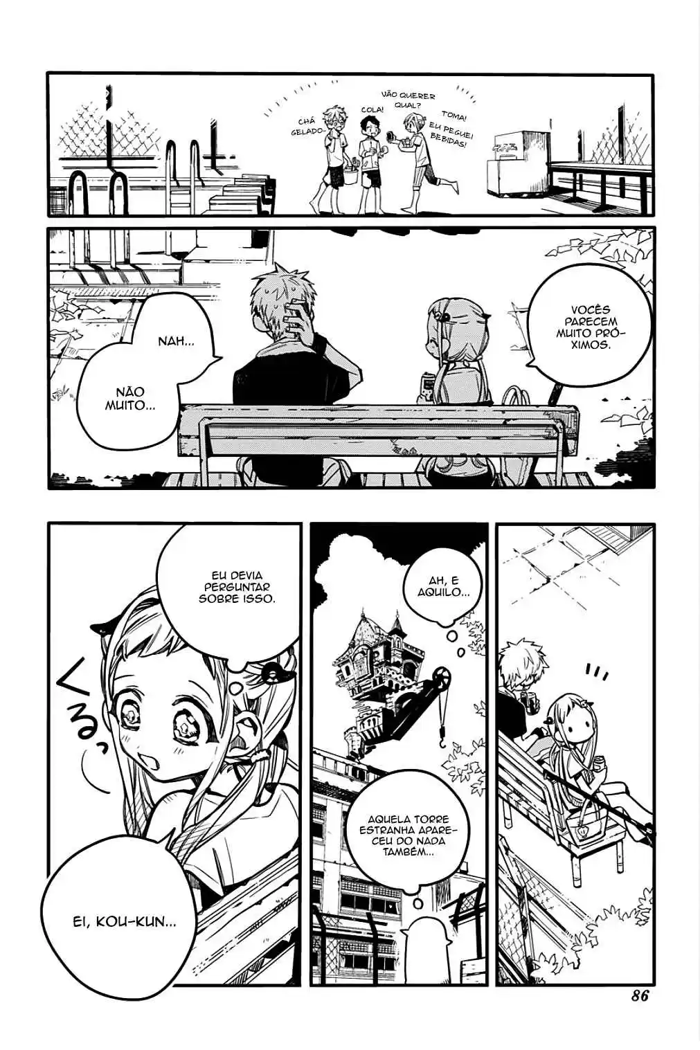 Read Toilet-bound Hanako-kun pt_BR Manga Online