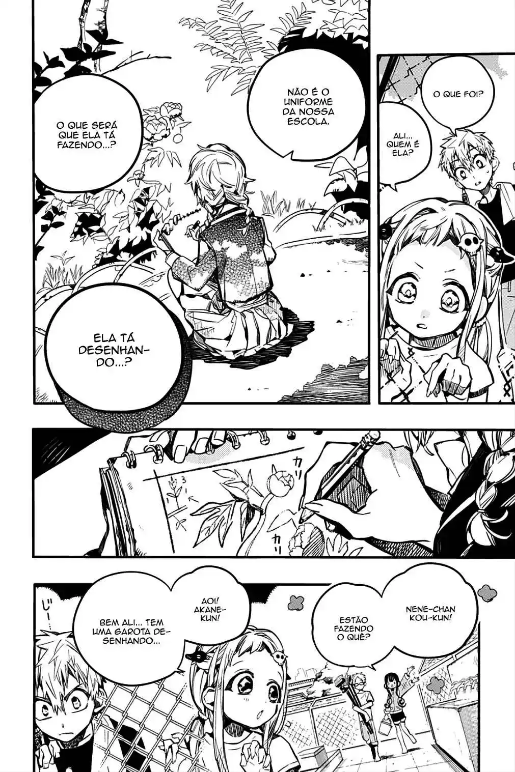 Read Toilet-bound Hanako-kun pt_BR Manga Online