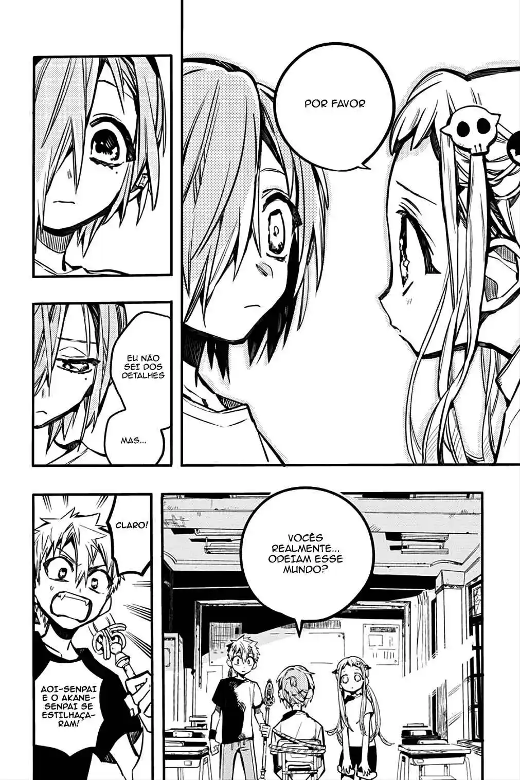 Read Toilet-bound Hanako-kun pt_BR Manga Online
