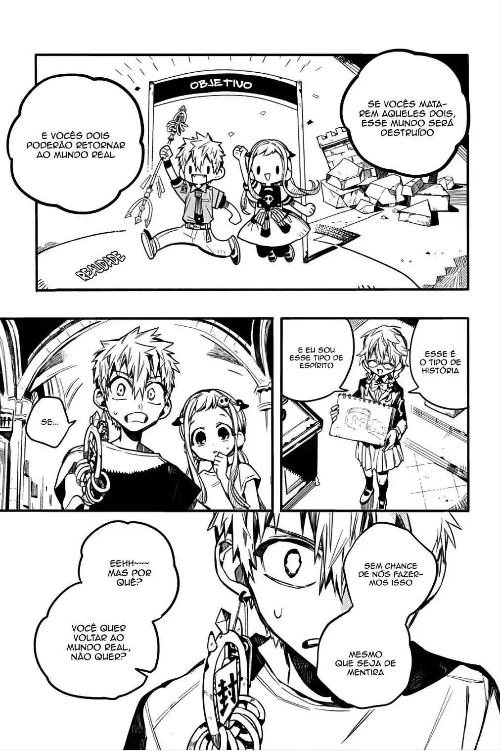 Read Toilet-bound Hanako-kun pt_BR Manga Online