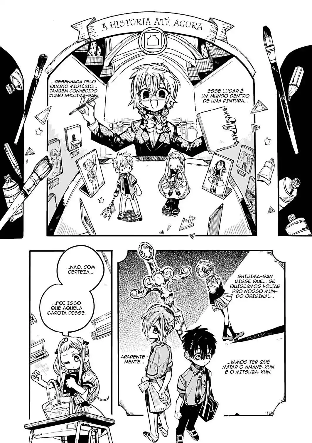 Read Toilet-bound Hanako-kun pt_BR Manga Online