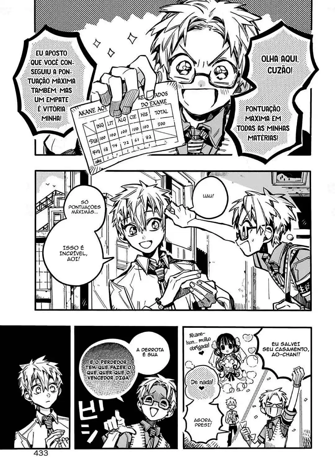 Read Toilet-bound Hanako-kun pt_BR Manga Online