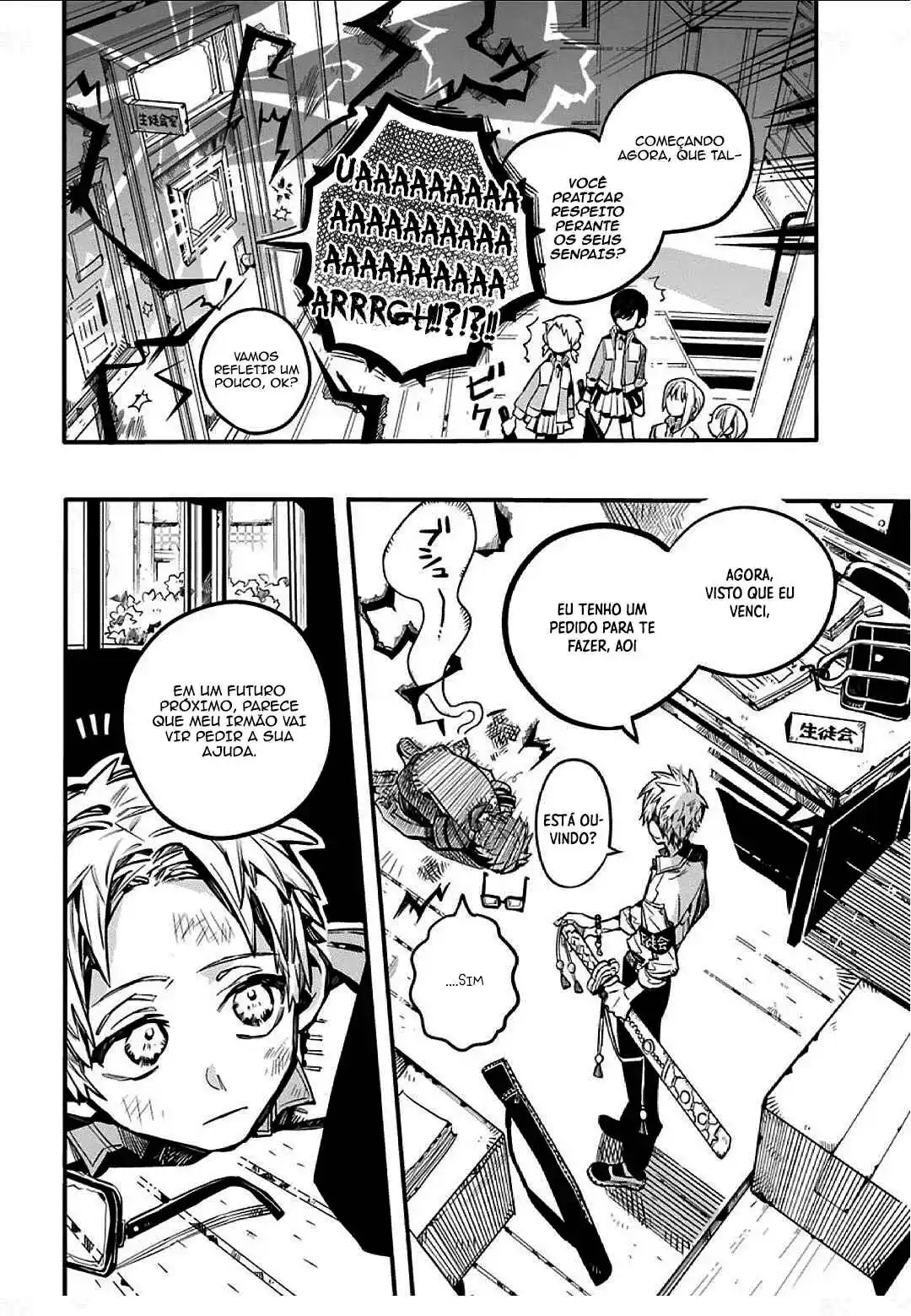 Read Toilet-bound Hanako-kun pt_BR Manga Online