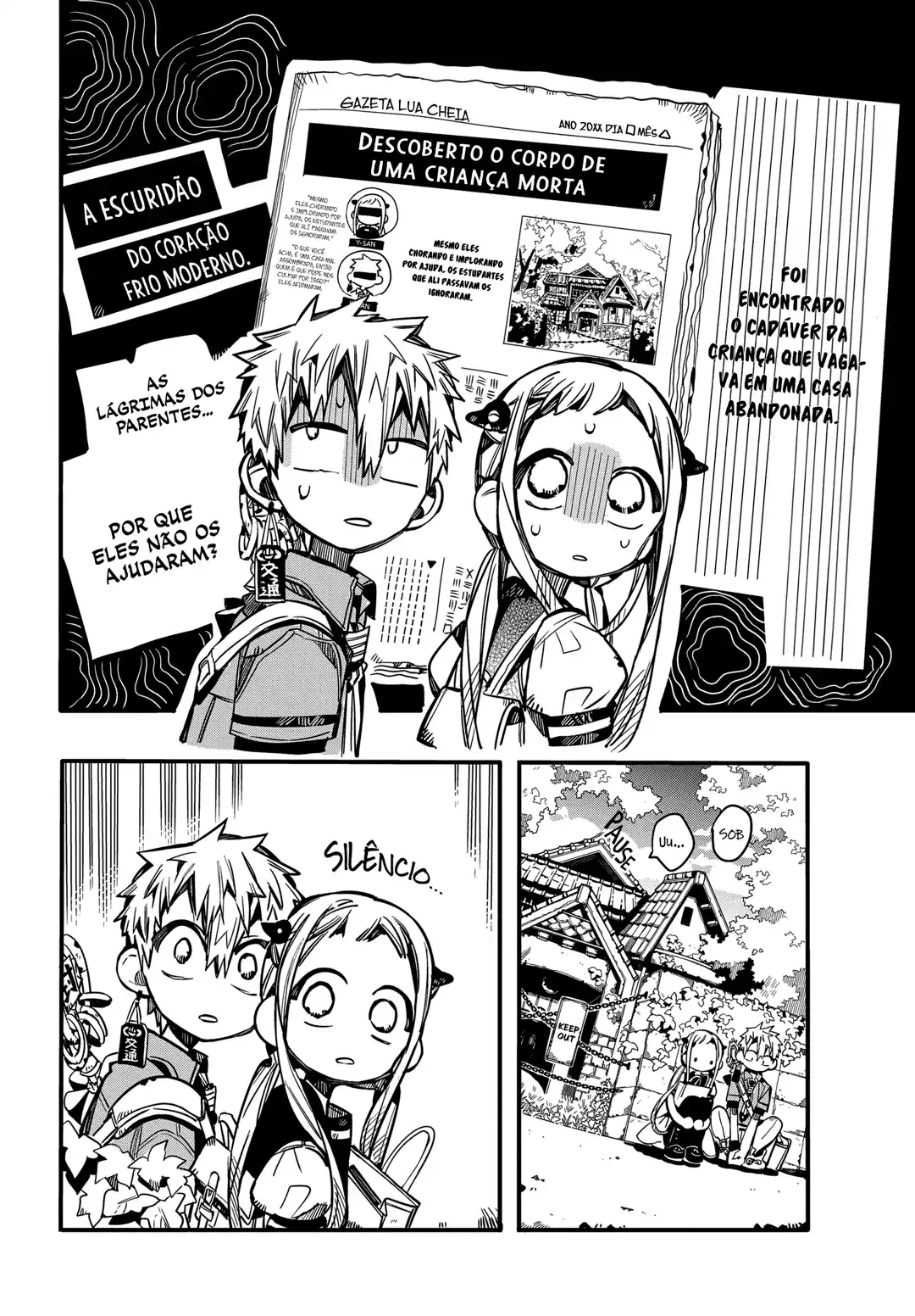 Read Toilet-bound Hanako-kun pt_BR Manga Online