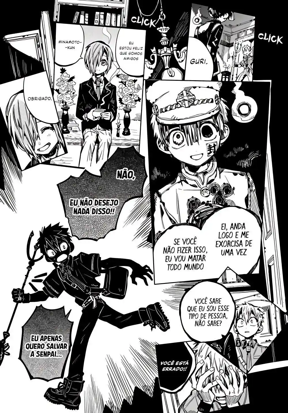 Read Toilet-bound Hanako-kun pt_BR Manga Online