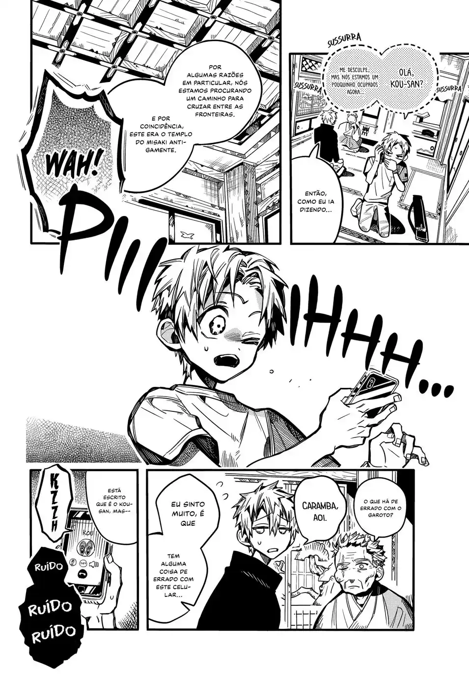 Read Toilet-bound Hanako-kun pt_BR Manga Online