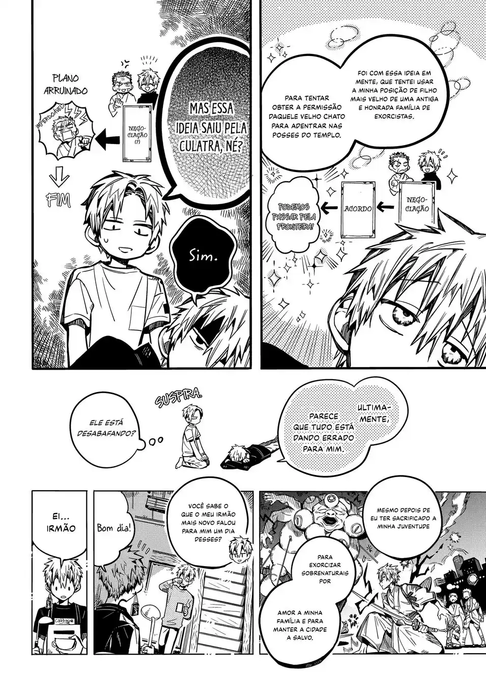 Read Toilet-bound Hanako-kun pt_BR Manga Online
