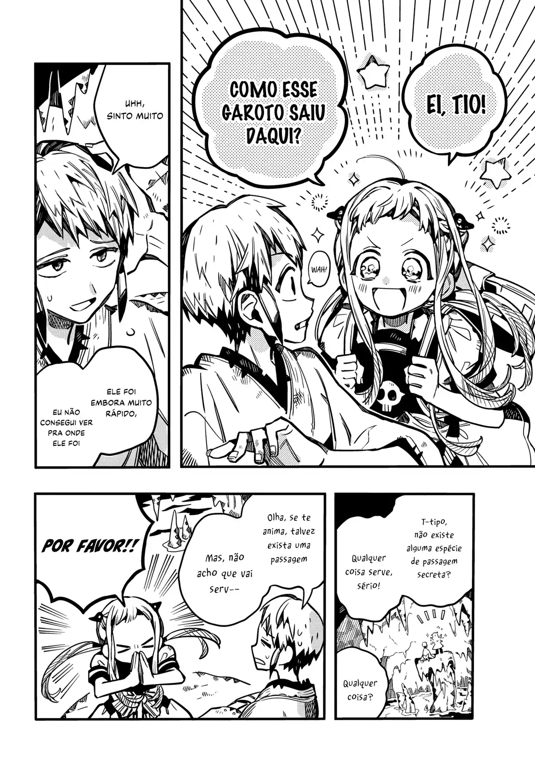 Read Toilet-bound Hanako-kun pt_BR Manga Online