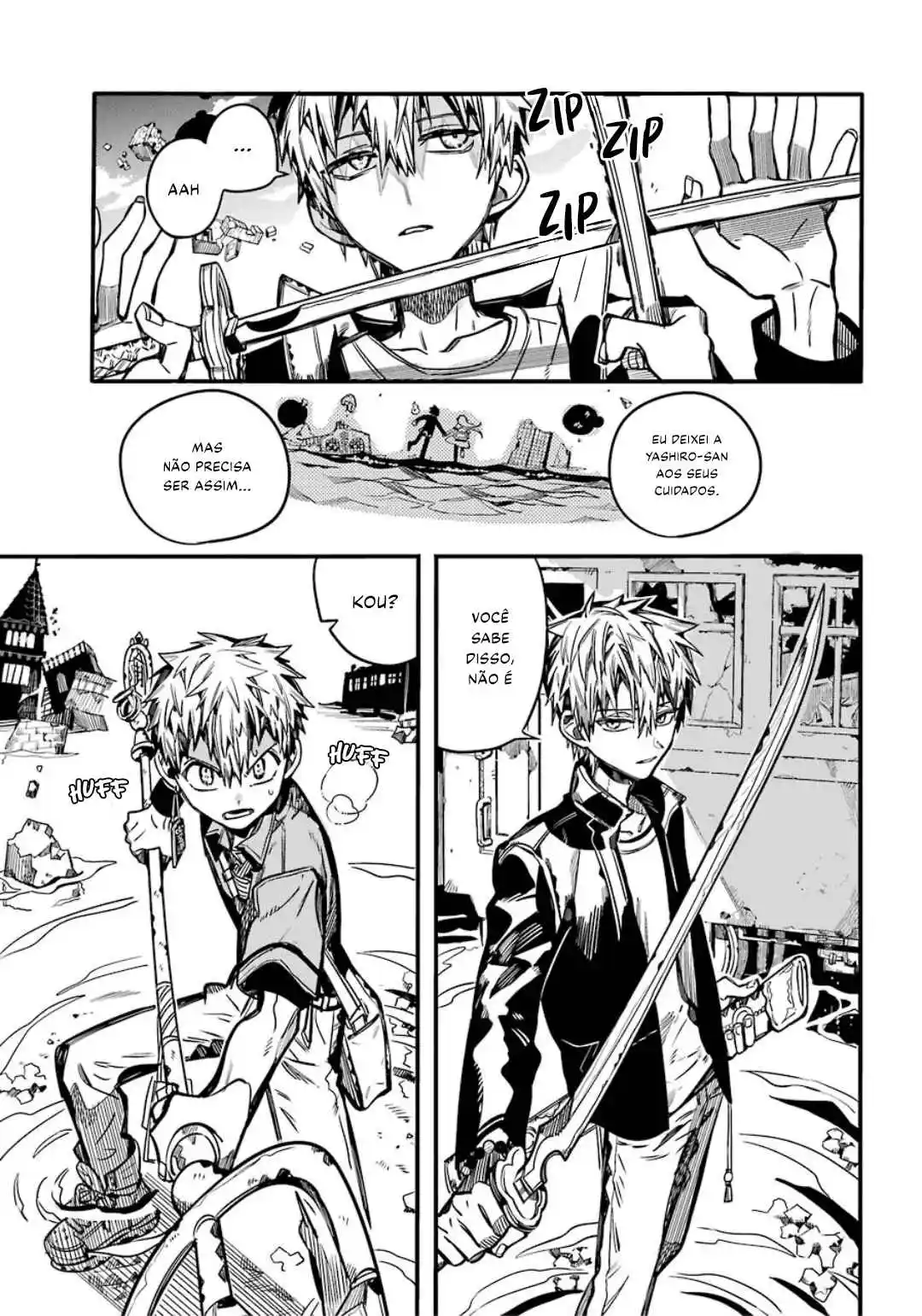 Read Toilet-bound Hanako-kun pt_BR Manga Online