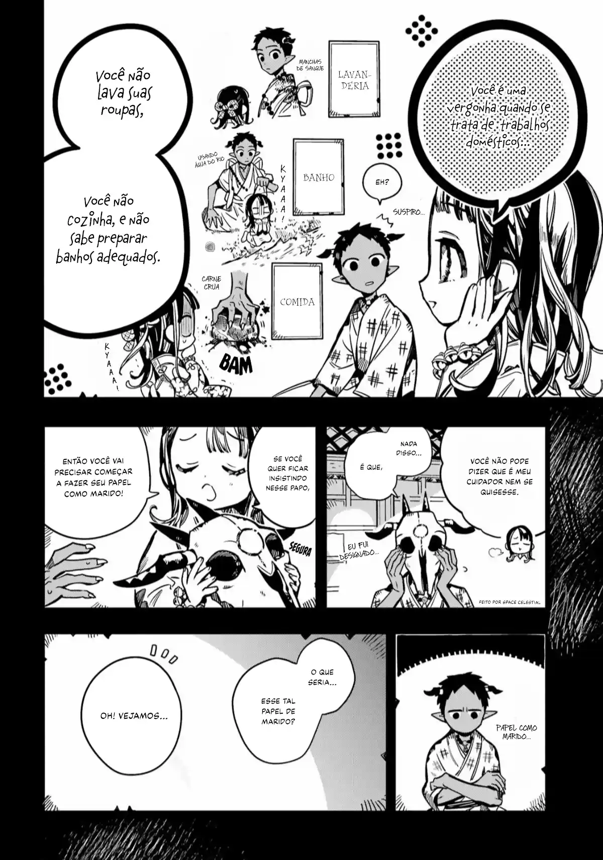 Read Toilet-bound Hanako-kun pt_BR Manga Online