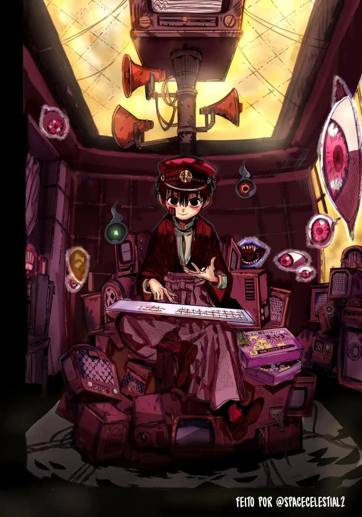 Read Toilet-bound Hanako-kun pt_BR Manga Online