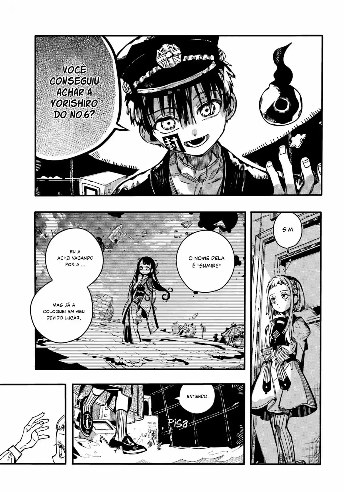 Read Toilet-bound Hanako-kun pt_BR Manga Online