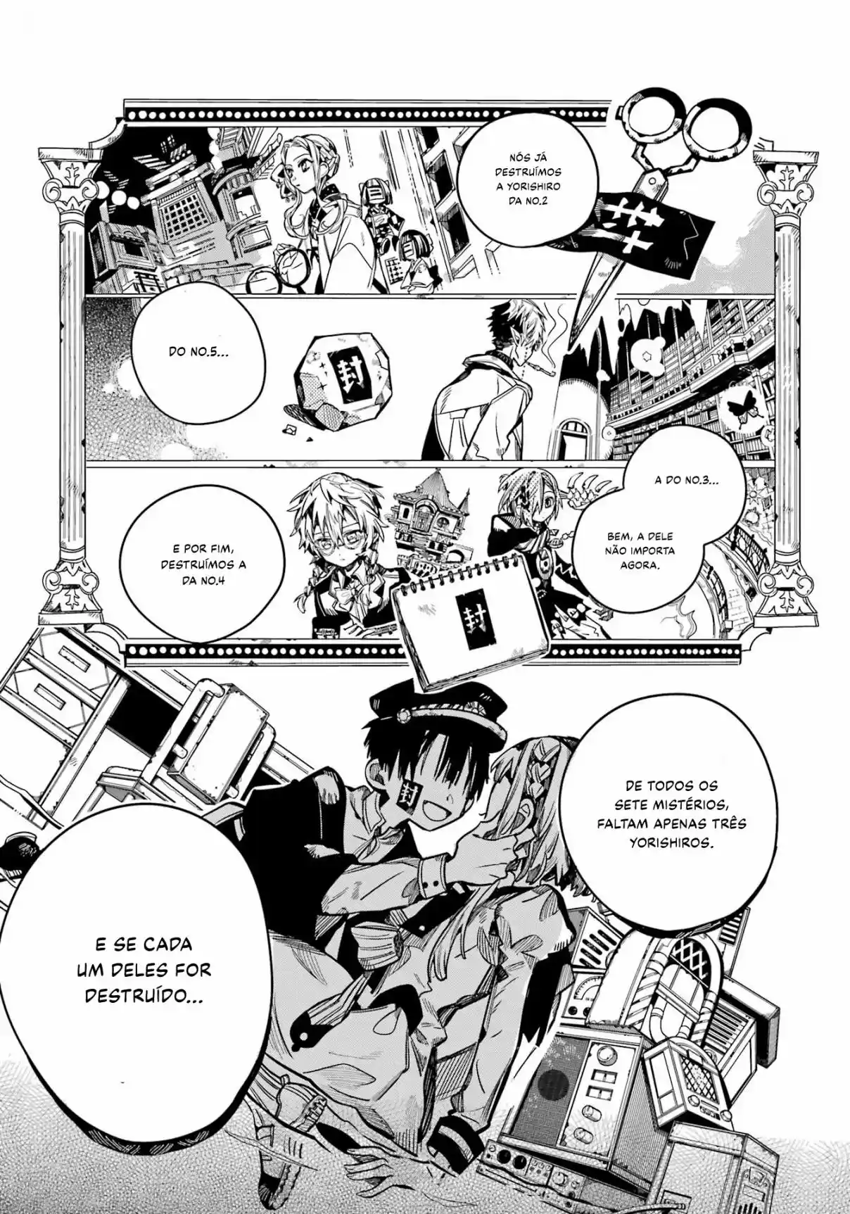 Read Toilet-bound Hanako-kun pt_BR Manga Online