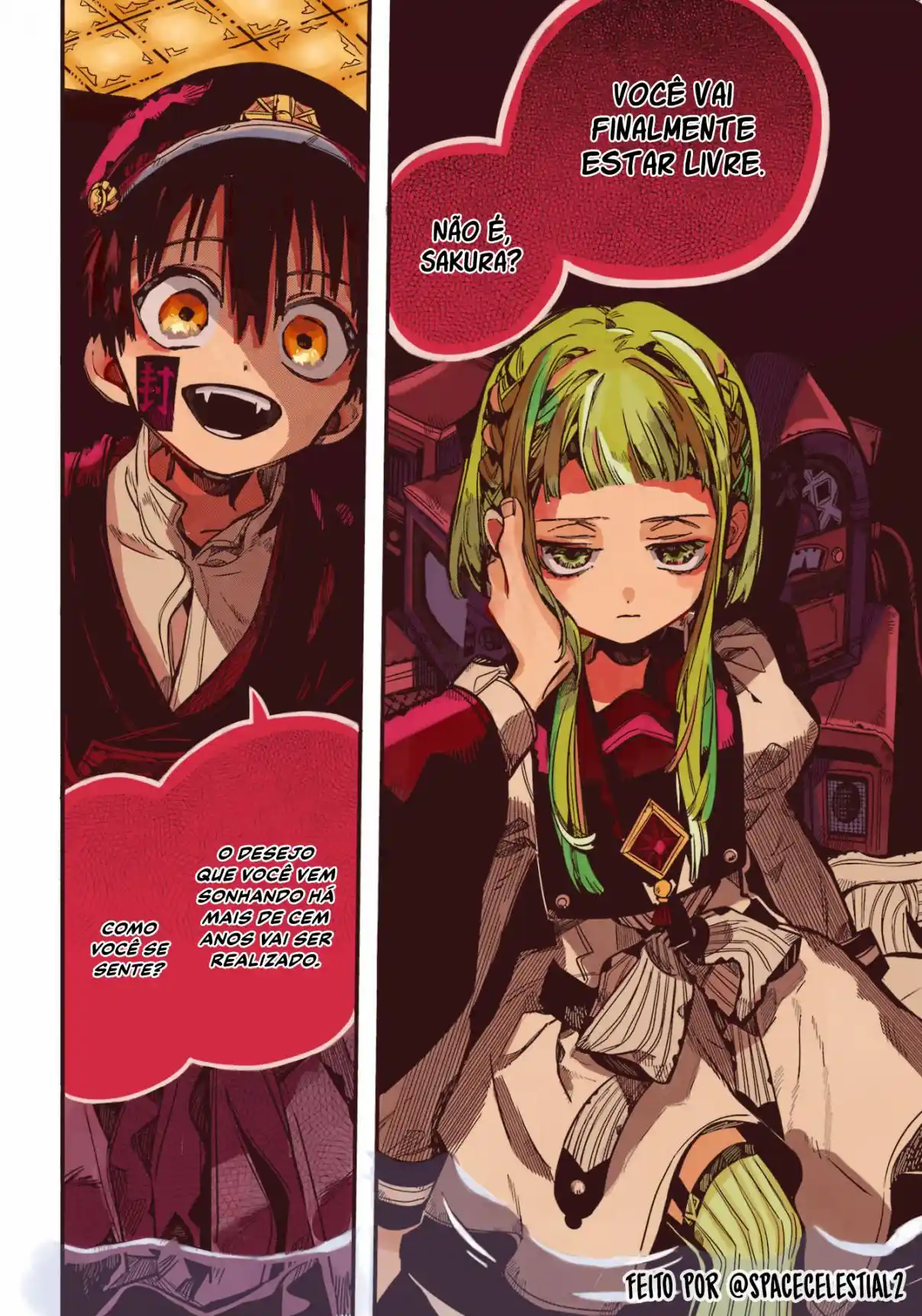 Read Toilet-bound Hanako-kun pt_BR Manga Online