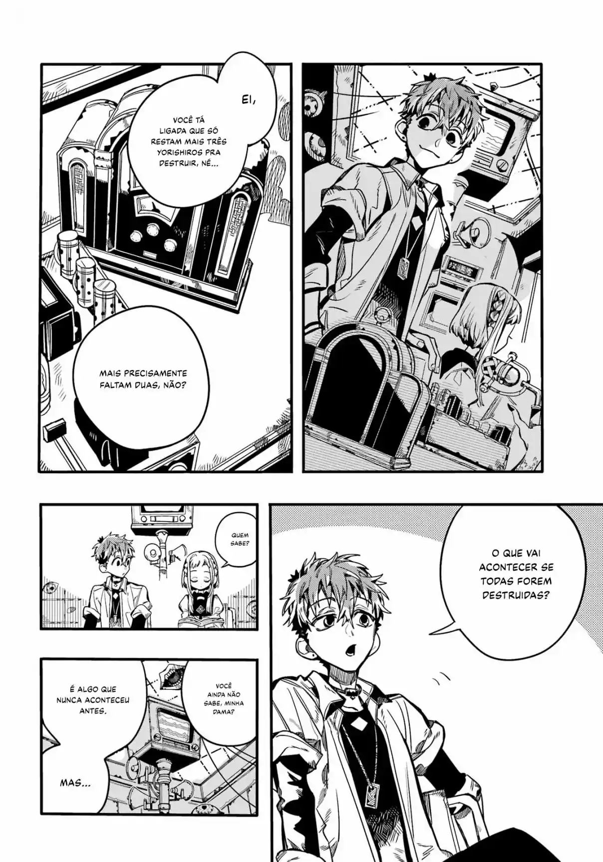 Read Toilet-bound Hanako-kun pt_BR Manga Online