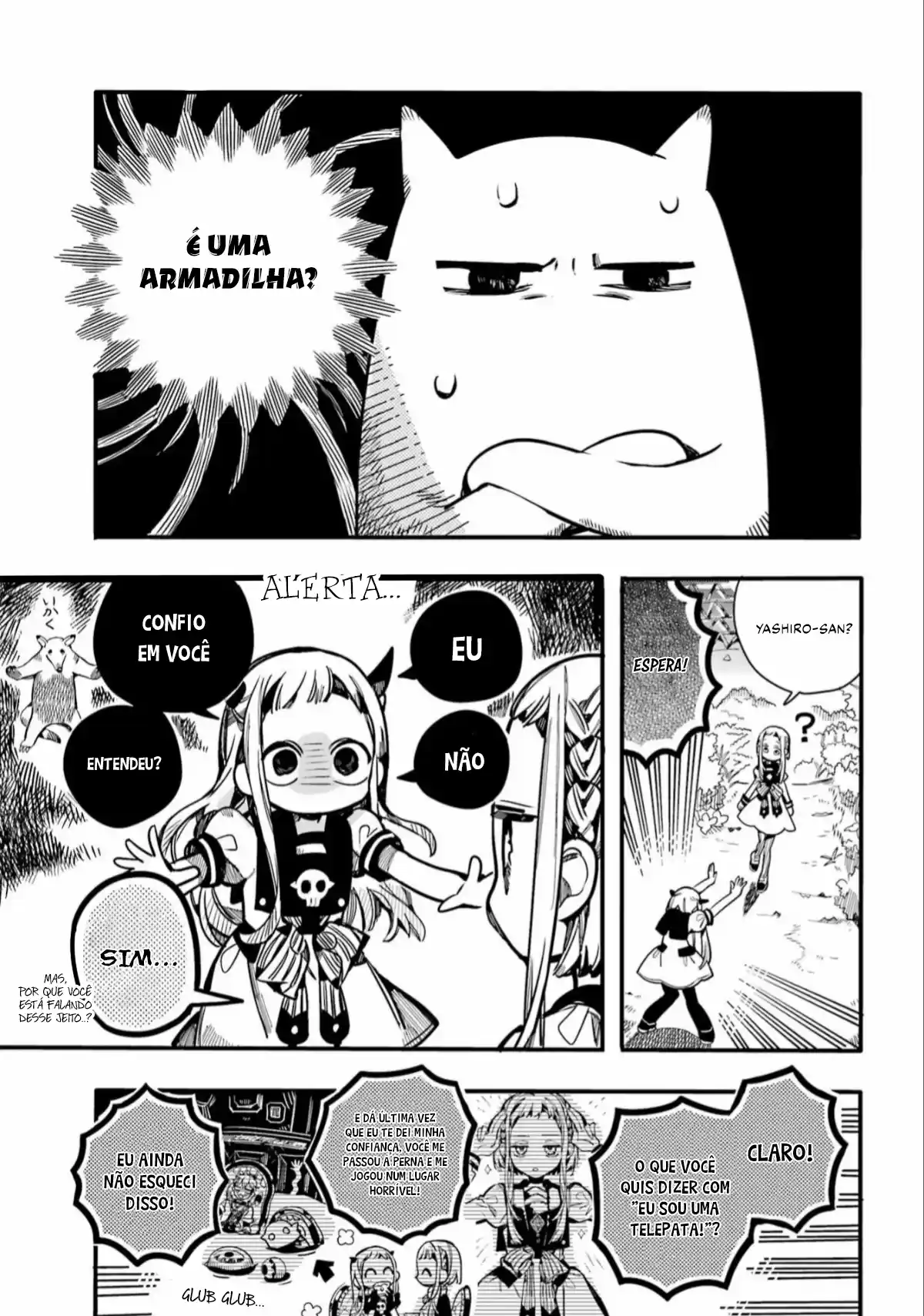 Read Toilet-bound Hanako-kun pt_BR Manga Online