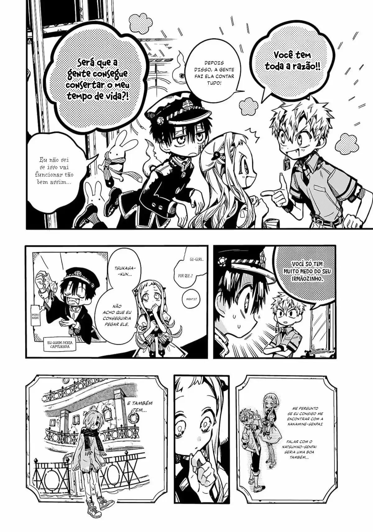Read Toilet-bound Hanako-kun pt_BR Manga Online