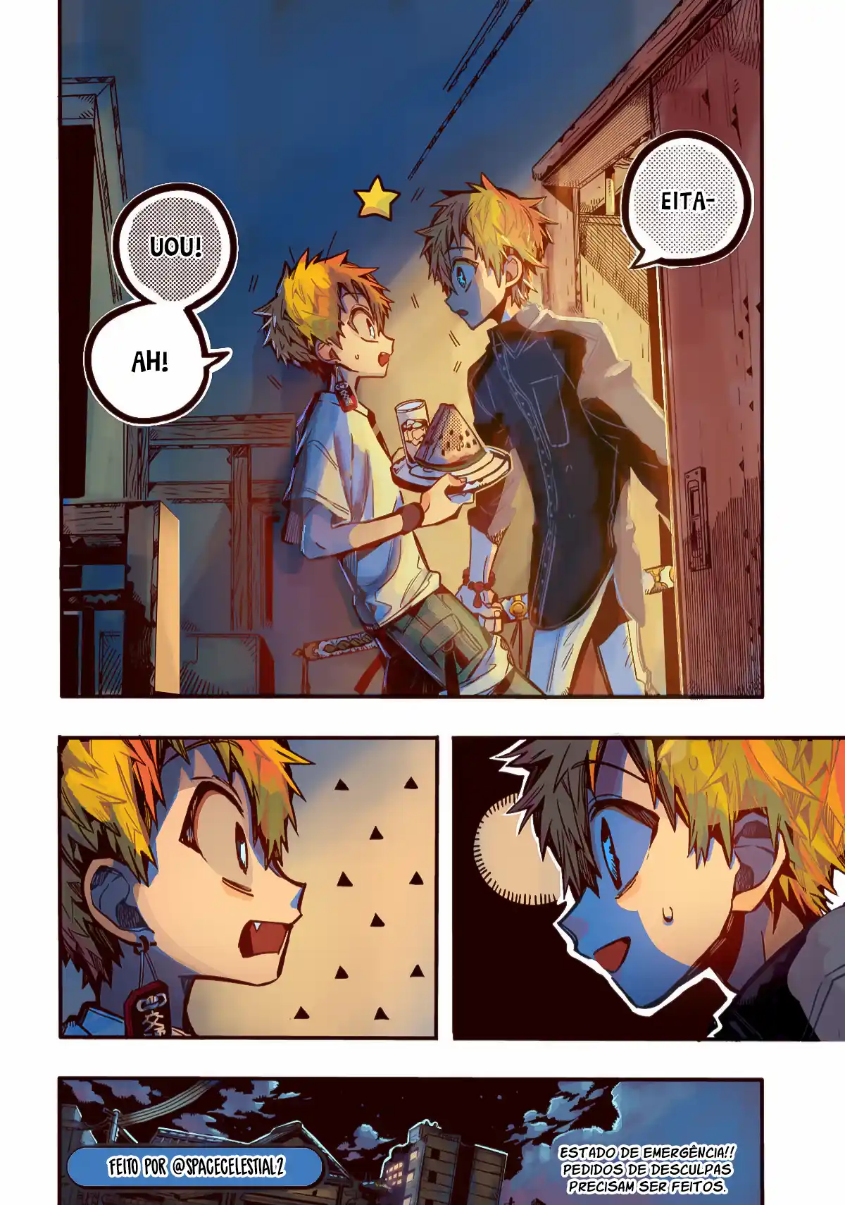 Read Toilet-bound Hanako-kun pt_BR Manga Online
