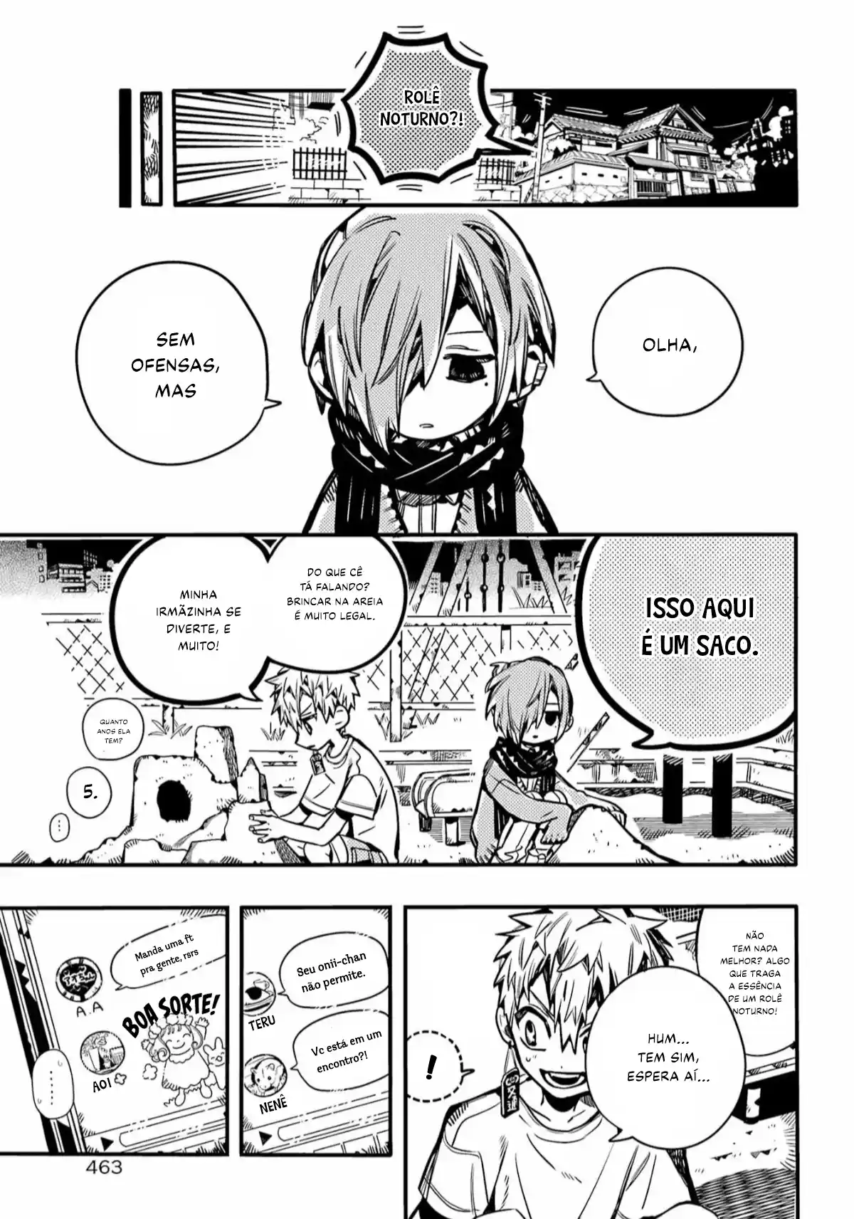 Read Toilet-bound Hanako-kun pt_BR Manga Online