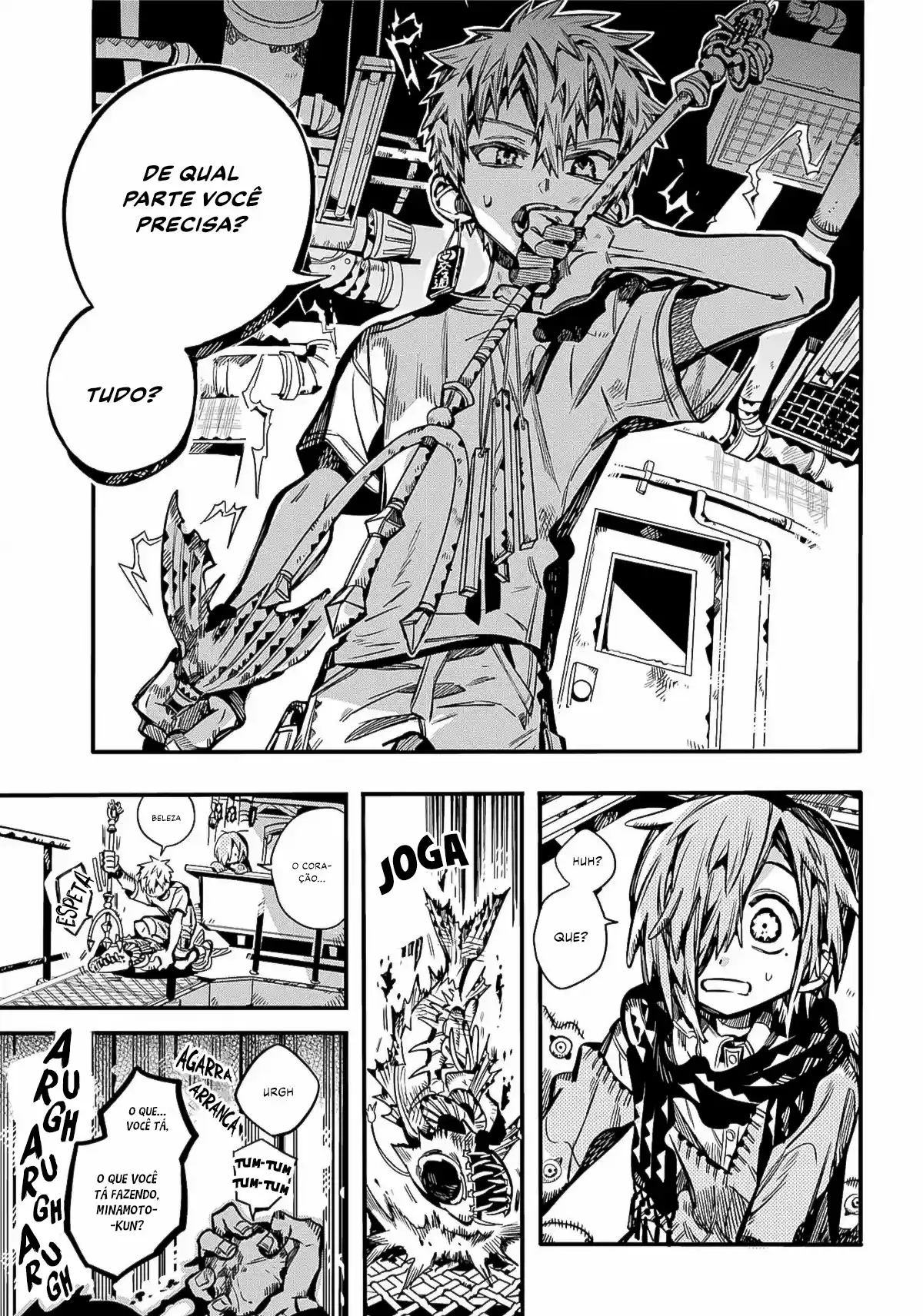 Read Toilet-bound Hanako-kun pt_BR Manga Online