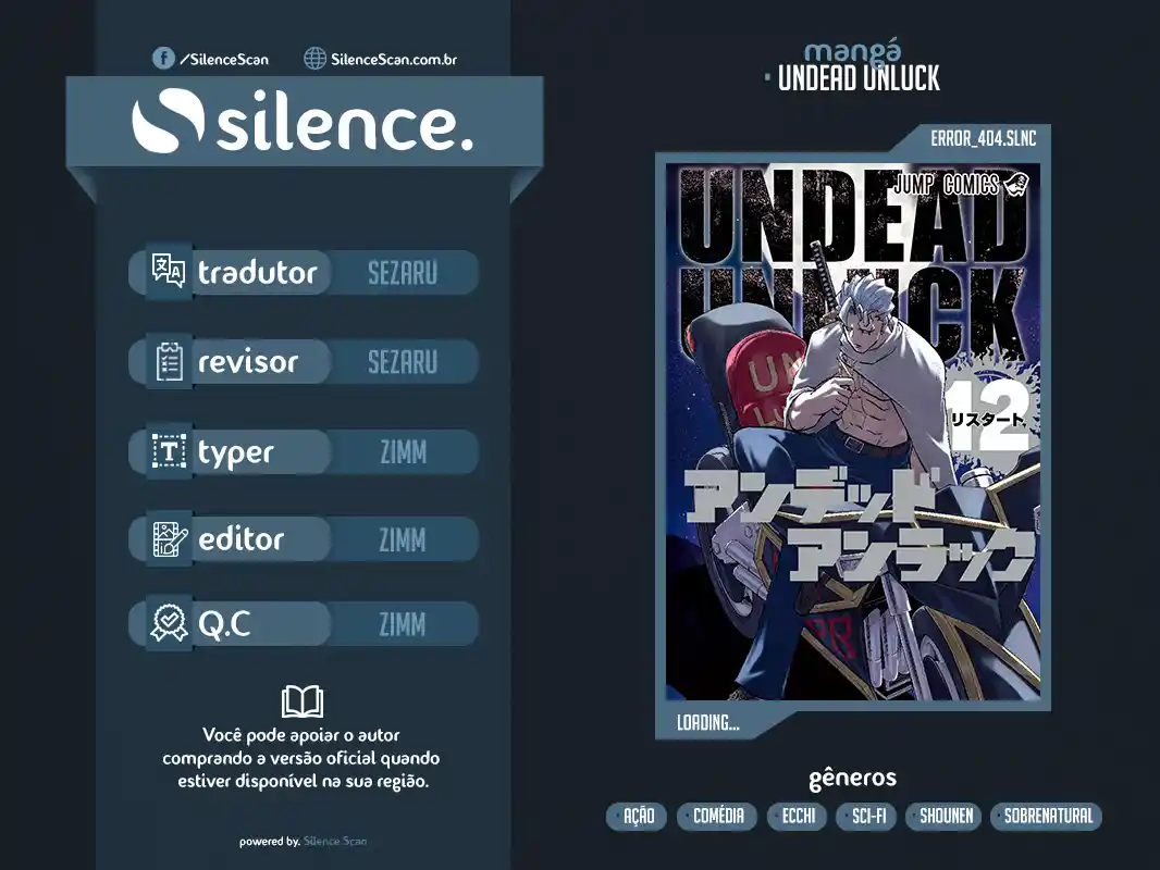 Read Undead Unluck pt_BR Manga Online