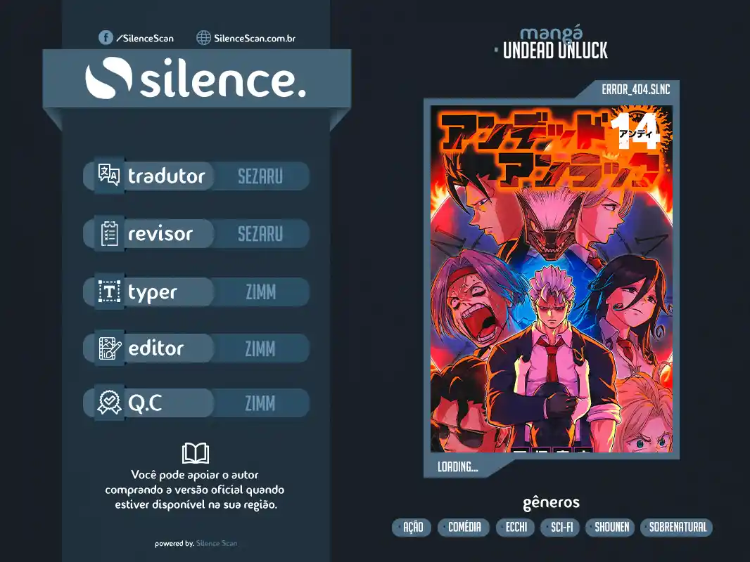 Read Undead Unluck pt_BR Manga Online