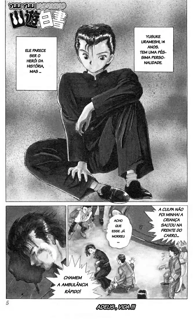 Read Yu Yu Hakusho pt_BR Manga Online