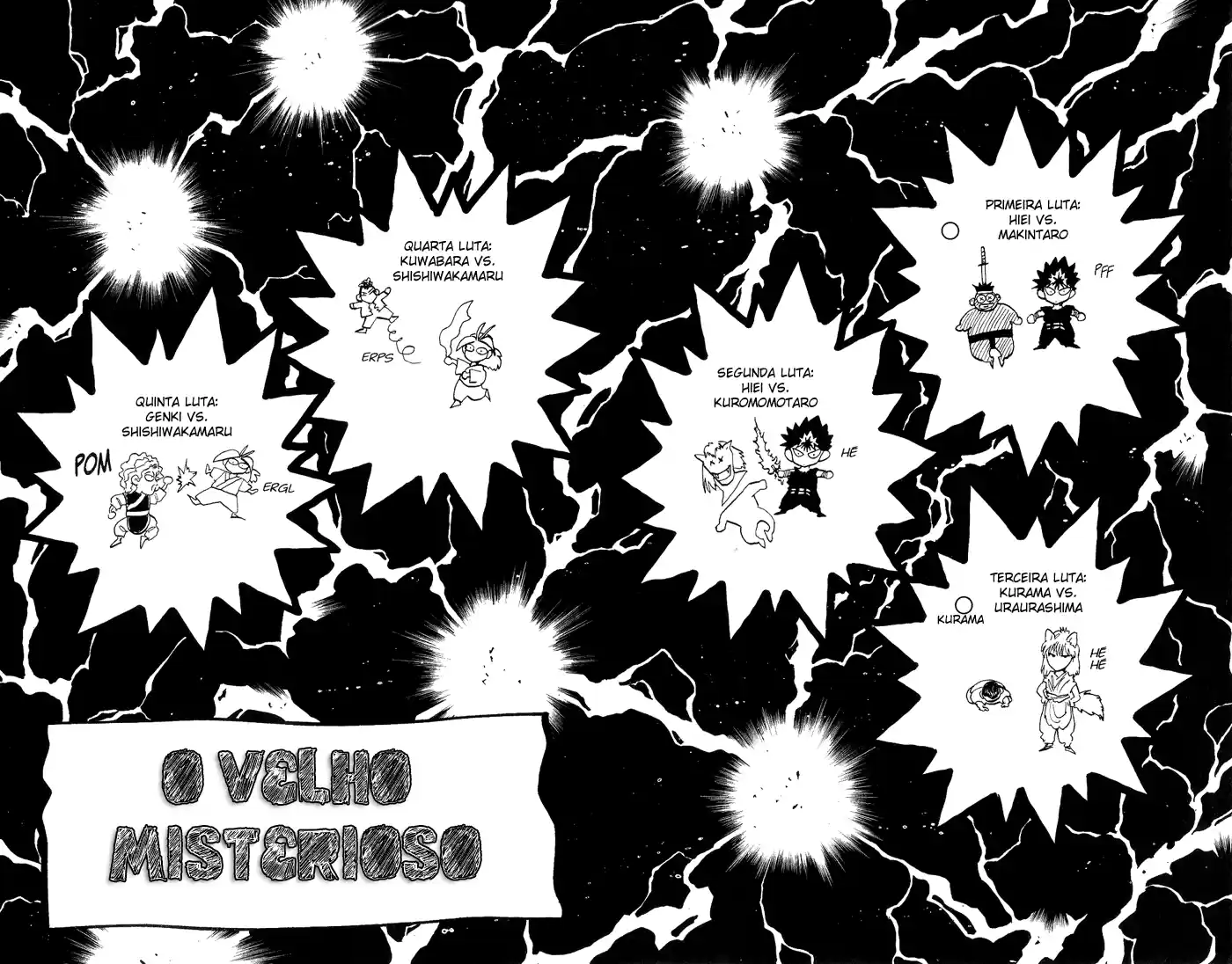Read Yu Yu Hakusho pt_BR Manga Online