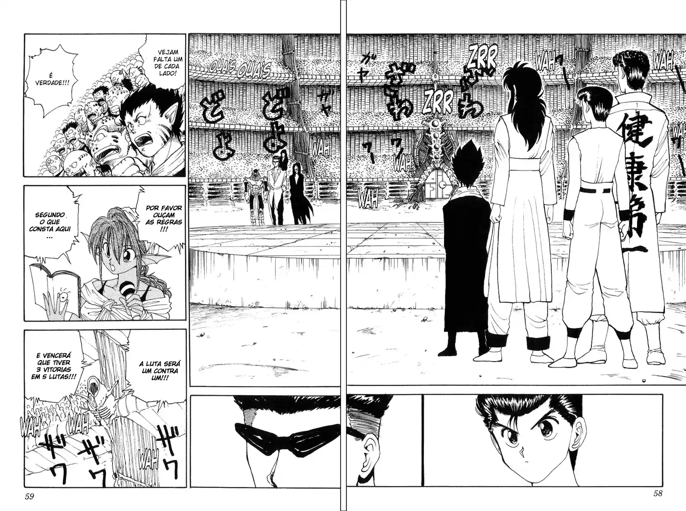 Read Yu Yu Hakusho pt_BR Manga Online